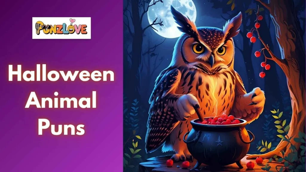 Witchy Woodland Animal Puns