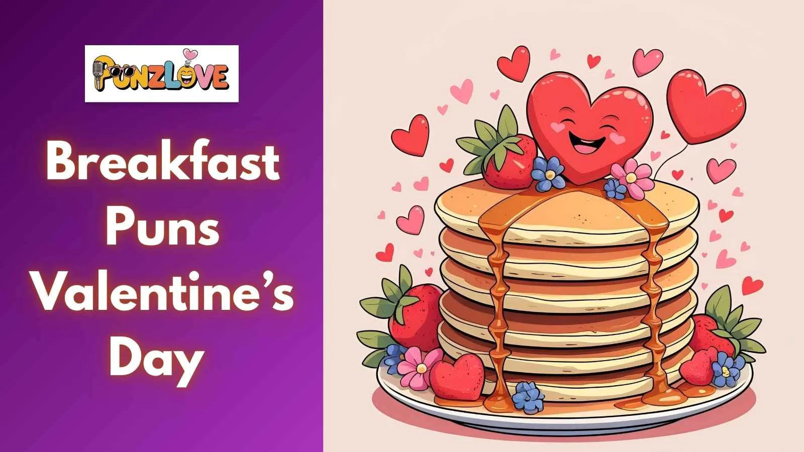 Breakfast Puns Valentine’s Day