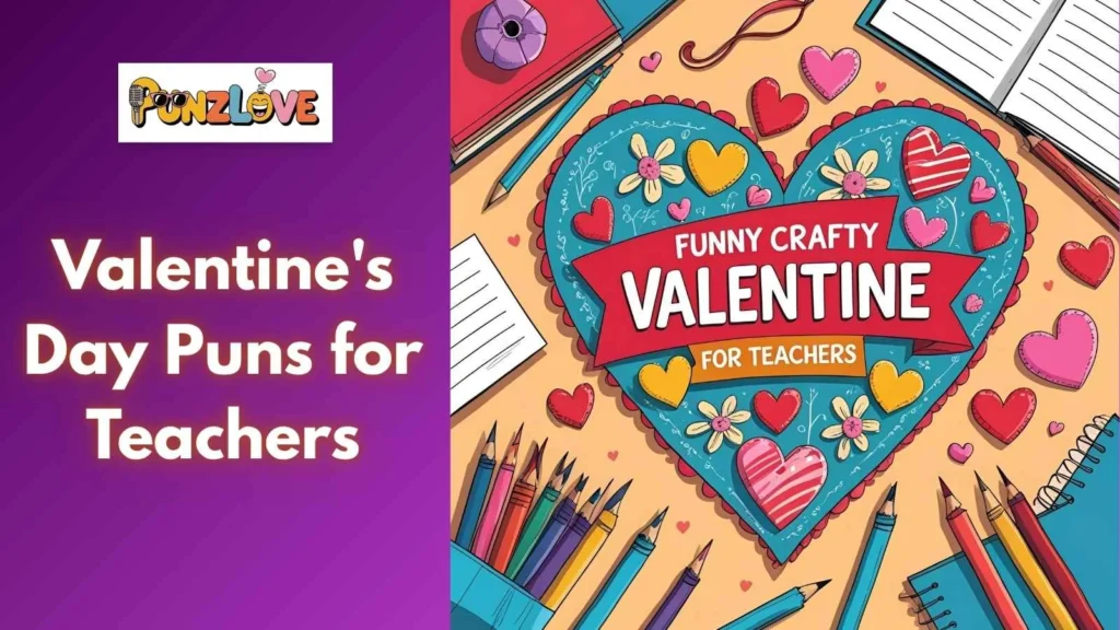 Crafty Valentine Puns for Teachers