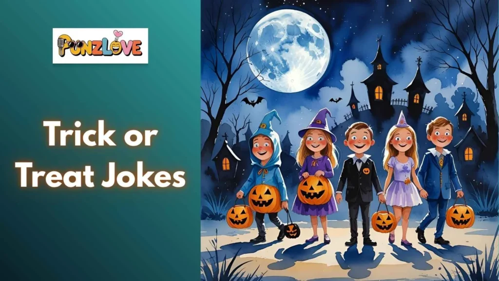 Group Trick or Treat Puns