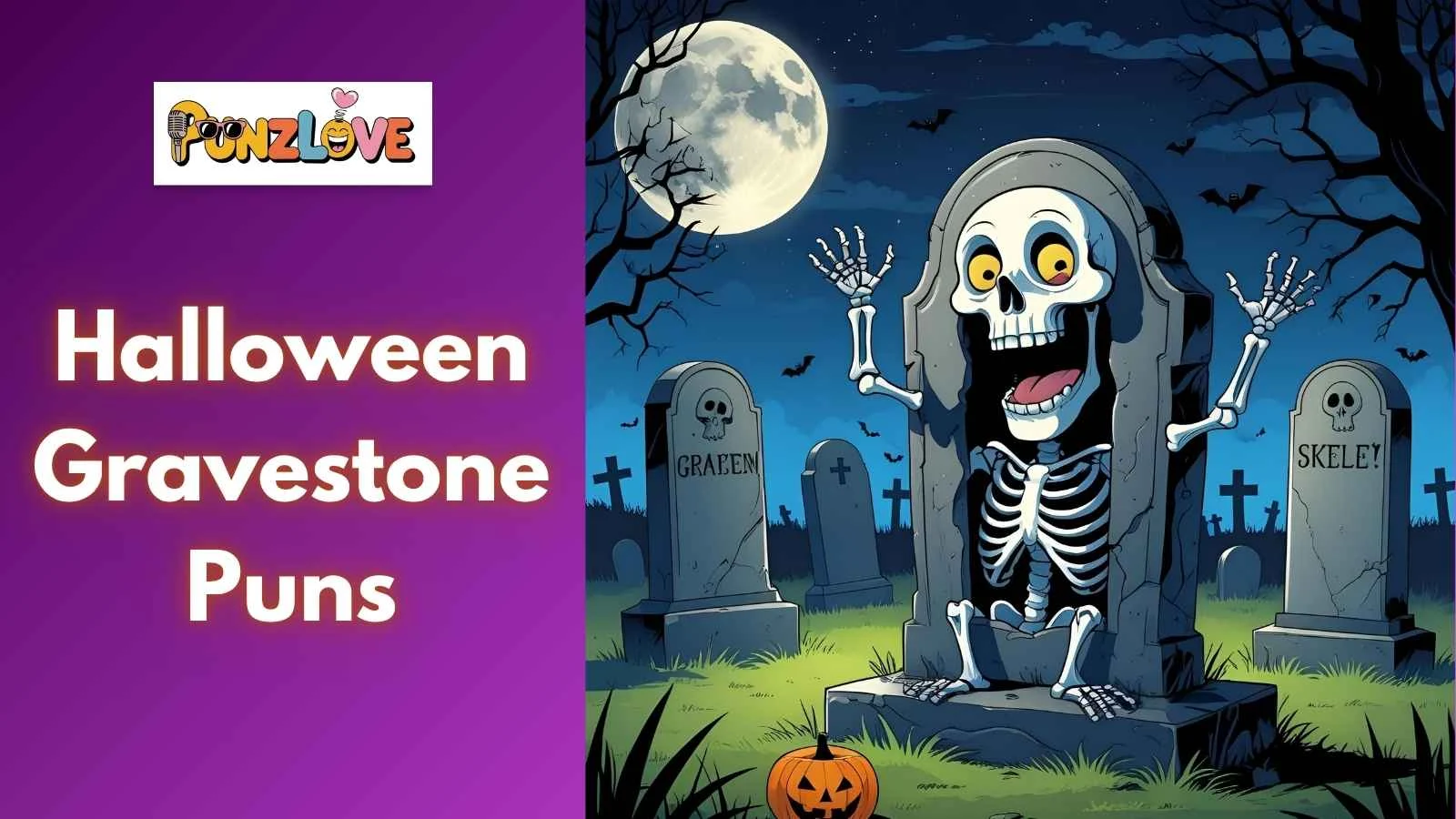 Halloween Gravestone Puns