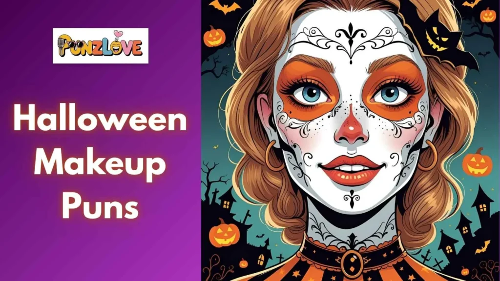 Halloween makeup pun trends