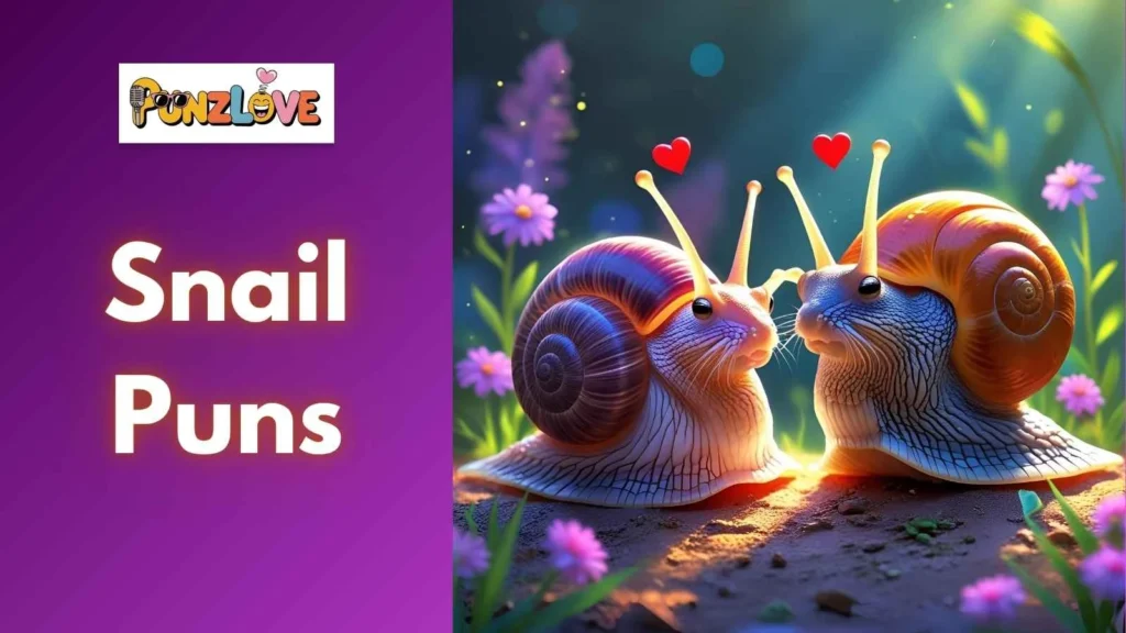 Romantic Snail Puns