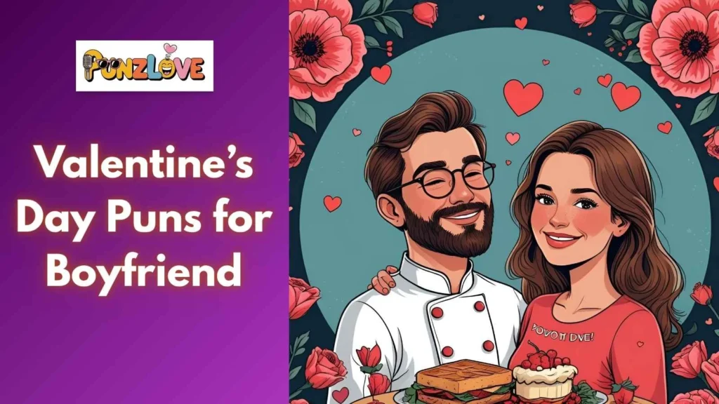 Sweet Foodie Love Puns for Him
