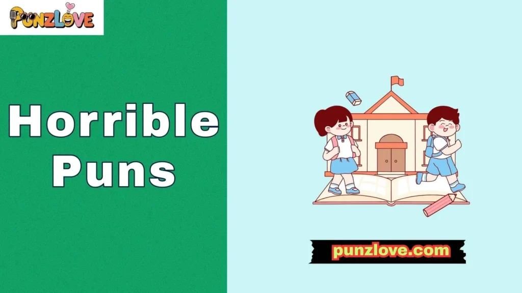 Horrible Puns About School