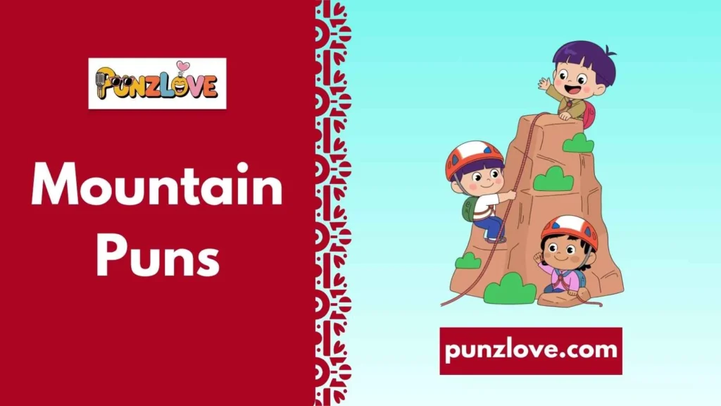 Mountain puns for kids