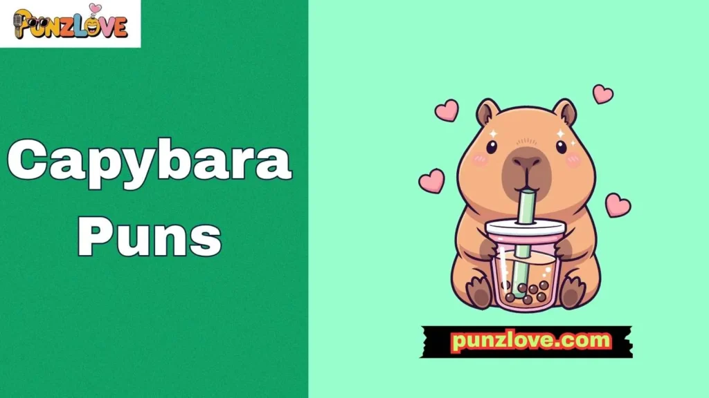 Animal-Themed Capybara Puns